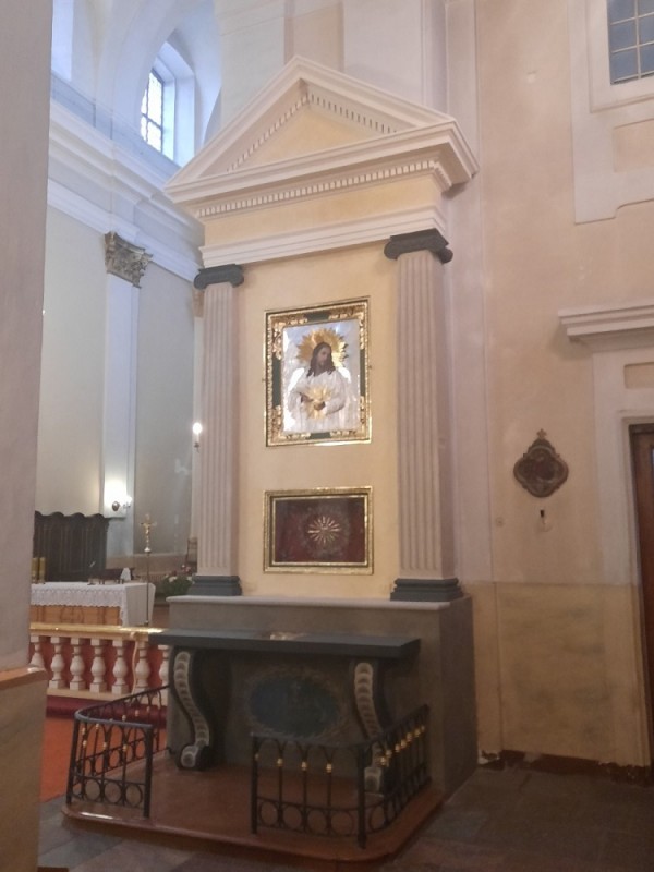 Otwórz galerię (4 fotografii) Stan ołtarza Serca Pana Jezusa po pracach konserwatorskich (2020 r.)