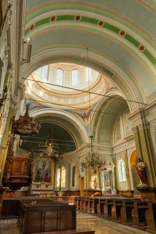 Prace ratunkowe sklepienia nawy, w trakcie prac (2020 r.) Instytut POLONIKA