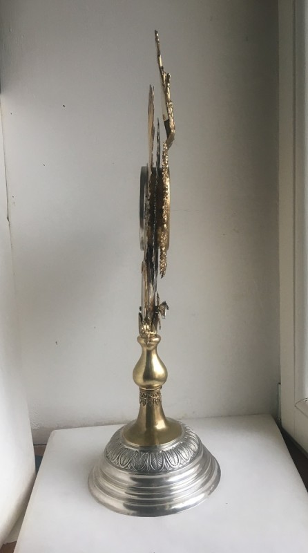 Monstrancja po konserwacji Instytut POLONIKA