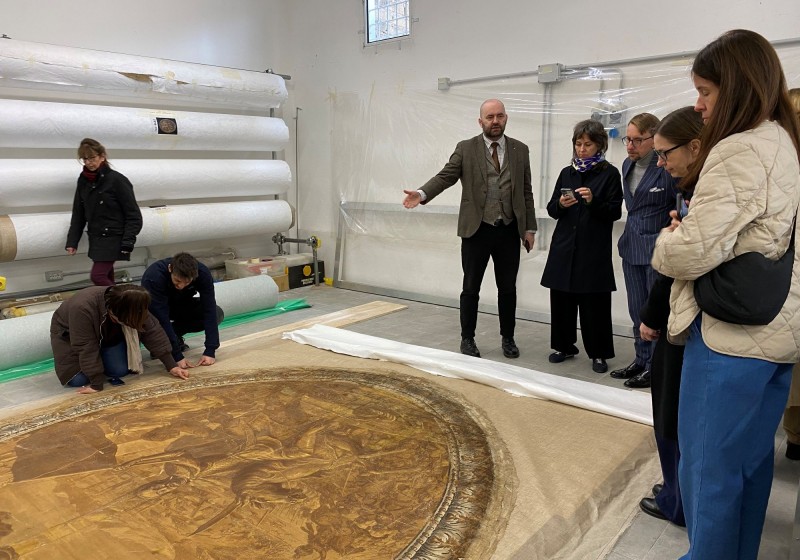 Fotorelacja z komisji konserwatorskiej medalionów Philippa Jakoba Wörndle’a 